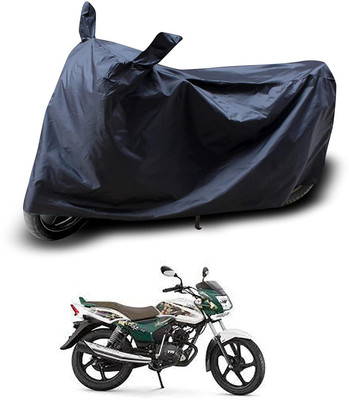 KEDIT Two Wheeler Cover for TVS(Star City, Black)