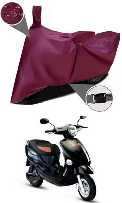 KEDIT Two Wheeler Cover for Hero(Electric Photon, Maroon)