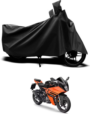 CODOKI Waterproof Two Wheeler Cover for KTM(RC 125, Black)