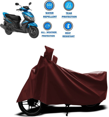 AASHTIK MART Two Wheeler Cover for Yamaha(Ray Z, Maroon)