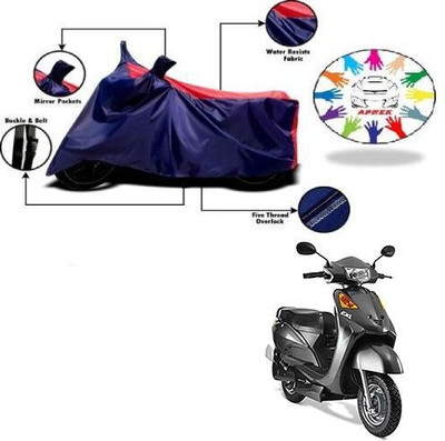 DeepShakshi AUTOMOTIVE Waterproof Two Wheeler Cover for Indus(Yo EXL, Blue, Red)