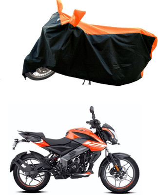 AESTRYD Two Wheeler Cover for Bajaj(Pulsar NS125 BS6, Orange)