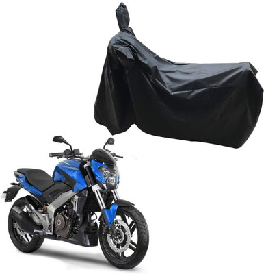KEDIT Two Wheeler Cover for Bajaj(Dominar 400, Black)
