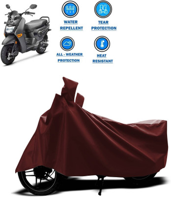AASHTIK MART Two Wheeler Cover for Honda(Cliq, Maroon)