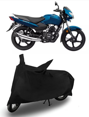 ishika Waterproof Two Wheeler Cover for TVS(Sport BS6, Black)