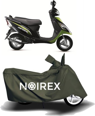 NOIREX Two Wheeler Cover for TVS(Scooty Pep+, Green)