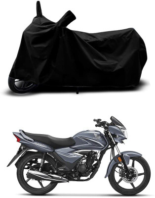 AASHTIK MART Two Wheeler Cover for Honda(CB Shine, Black)
