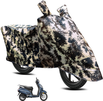 Auto Hub Waterproof Two Wheeler Cover for Honda(Activa 3G, Multicolor)