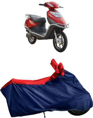 smwzxyu Waterproof Two Wheeler Cover for Hero Electric(Flame 125, Blue, Red)