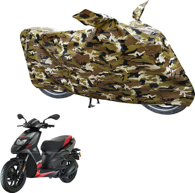 RiderShine Waterproof Two Wheeler Cover for Aprilia(SR 125, Multicolor)