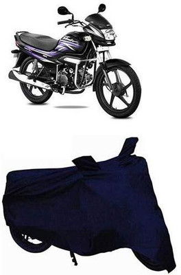 KEDIT Two Wheeler Cover for Hero(Super Splendor, Blue)