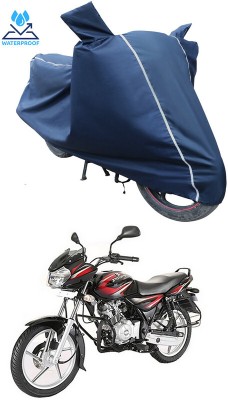 RWT Two Wheeler Cover for Bajaj(Discover 125 DTS-i, Blue)