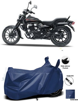 smwzxyu Two Wheeler Cover for Bajaj(Avenger, Blue)