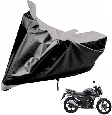 Auto Hub Two Wheeler Cover for TVS(Raider, Silver)