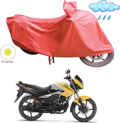 Genipap Two Wheeler Cover for Hero(Passion Pro i3S, Orange)