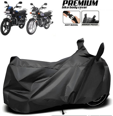 smwzxyu Waterproof Two Wheeler Cover for Hero(Splendor NXG, Black)