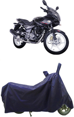 Coxtor Waterproof Two Wheeler Cover for Bajaj(Pulsar 220 DTS-i, Blue)