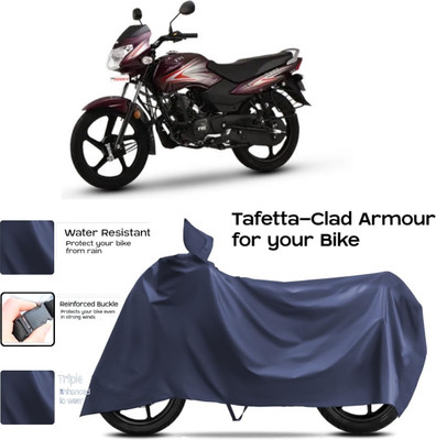 WMIZEXA Two Wheeler Cover for TVS(Blue)