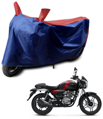 KEDIT Two Wheeler Cover for Bajaj(V15, Red, Blue)