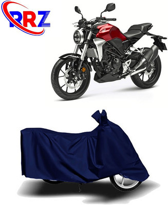 RRZ Two Wheeler Cover for Honda(CB300R, Blue)