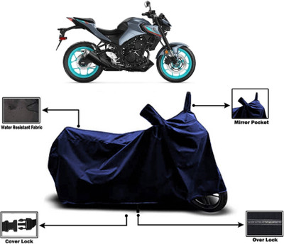 AASHTIK MART Two Wheeler Cover for Yamaha(MT-03, Blue)