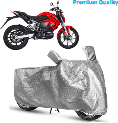 OSOMO Waterproof Two Wheeler Cover for Revolt(RV 400, Silver)