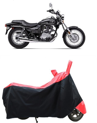 Coxtor Two Wheeler Cover for Bajaj(Eliminator, Red)