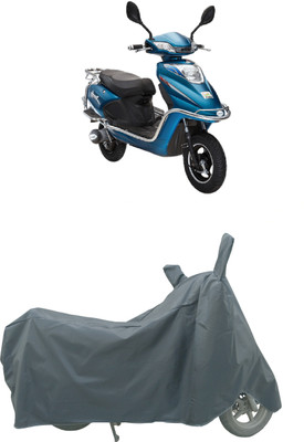 Coxtor Waterproof Two Wheeler Cover for Tunwal(Sport 63 48V, Grey)