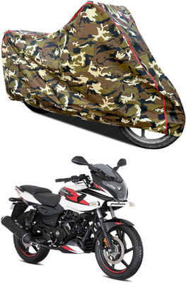 AutoGalaxy Waterproof Two Wheeler Cover for Bajaj(Pulsar 220F, Yellow)