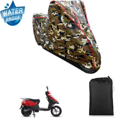 PAGORA Waterproof Two Wheeler Cover for Hero(Electric Flash BS6, Yellow)