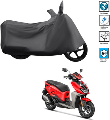 CODOKI Waterproof Two Wheeler Cover for Hero(Grey)