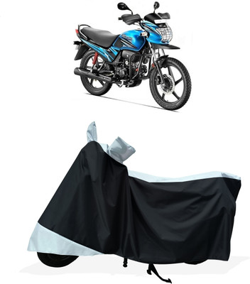 Tricway Two Wheeler Cover for Hero(Passion Pro TR, White)