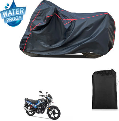 CODOKI Waterproof Two Wheeler Cover for TVS(Star City Plus BS6, Black)