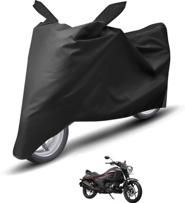 Caronix Waterproof Two Wheeler Cover for Suzuki(Intruder 250, Black)