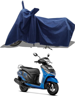 AASHTIK MART Two Wheeler Cover for Yamaha(Alpha, Blue)