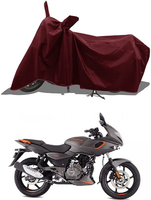 APNEK Waterproof Two Wheeler Cover for Bajaj(Pulsar 180F, Maroon)