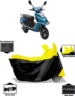 Amexride Two Wheeler Cover for Tunwal(Sport 63 48V, Yellow)