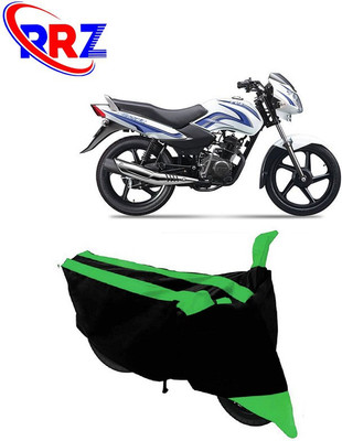 RRZ Waterproof Two Wheeler Cover for TVS(Star Sport, Black, Green)