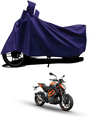 KEDIT Two Wheeler Cover for Universal For Bike(Duke 390, Blue)