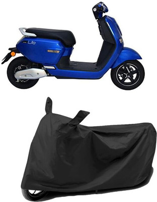 AASHTIK MART Two Wheeler Cover for Okinawa(E Lite, Black)