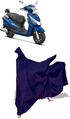 Amexride Two Wheeler Cover for Hero(Destini 125, Blue)