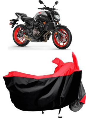KEDIT Two Wheeler Cover for Yamaha(MT 07 BS6, Red)
