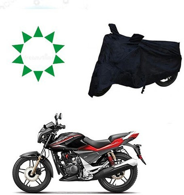 HYBRIDS COLLECTION Waterproof Two Wheeler Cover for Hero(CBZ Extreme, Black)