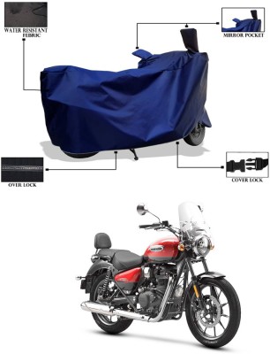 PAGORA Waterproof Two Wheeler Cover for Royal Enfield(Meteor 350, Blue)