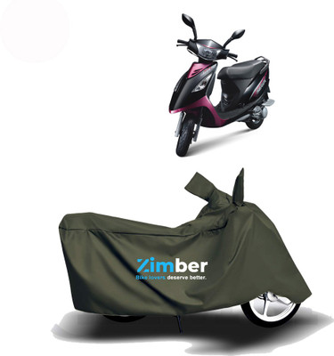 APNEK Two Wheeler Cover for TVS(Scooty Streak, Green)