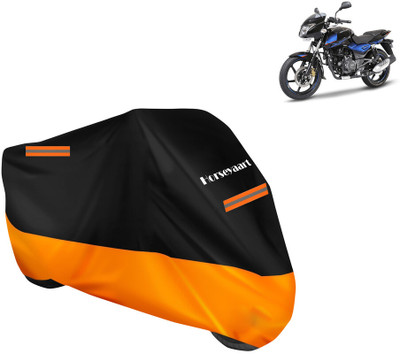 Horseyaart Waterproof Two Wheeler Cover for Bajaj(Pulsar 150 DTS-i, Orange)