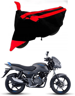 AutoGalaxy Waterproof Two Wheeler Cover for Bajaj(Pulsar 125 Neon, Red, Black)