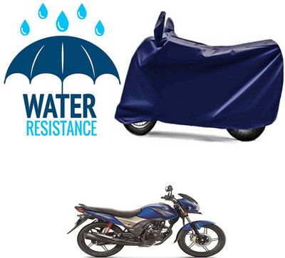 WMIZEXA Waterproof Two Wheeler Cover for Universal For Bike(Shine, Black)