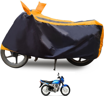 Euro Care Waterproof Two Wheeler Cover for Bajaj(Wind 125, Orange)