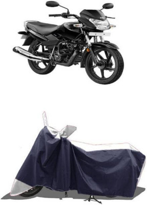 RAAMKM Waterproof Two Wheeler Cover for TVS(Raider, Grey, Black)